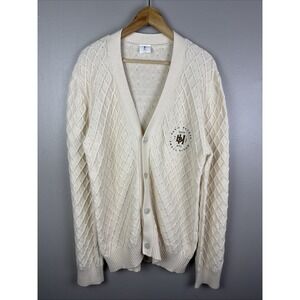 Basil Hayden Size XL Cardigan Long Sleeve Sweater Chunky Knit Small Batch